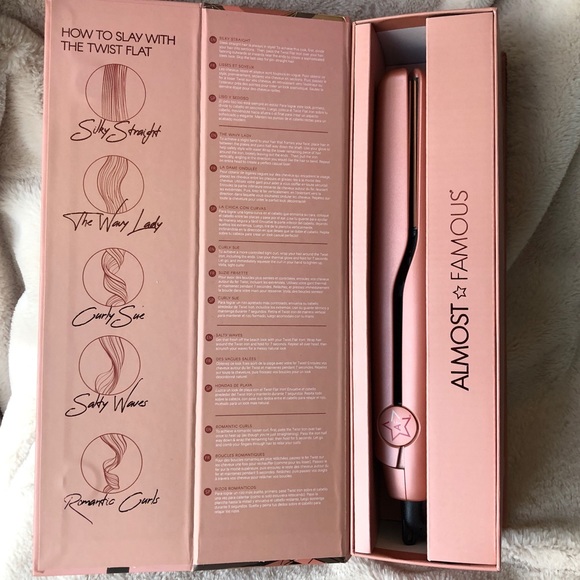 🆕 Almost Famous 2 IN 1 Twist Straightener/Curler - Picture 6 of 7